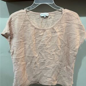Michael Stars Blush Short Sleeve Top